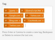 Stylish & Customizable jQuery Tags Input Plugin - taggingJS