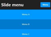 Stylish Responsive Slide Menu with jQuery and CSS3