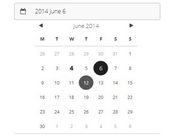 Stylish iOS 7-Style Date Picker with jQuery and CSS3