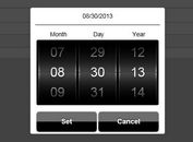 Stylish jQuery Date and Time Picker For Mobile Devices - mobiscroll