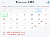 Super Simple Event Calendar Plugin For jQuery - dnCalendar