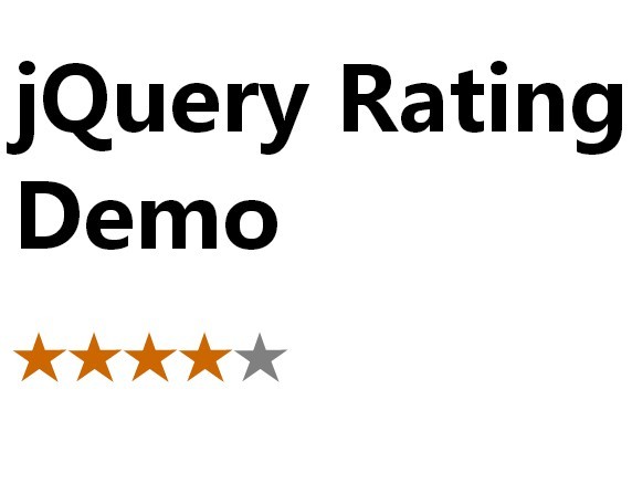 Super Simple jQuery Five-Star Rating Plugin with jQuery and CSS3