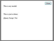 Super Simple jQuery Modal Plugin - Basic Modal