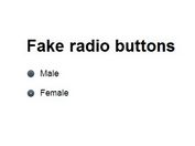 Super Simple jQuery Radio Button Replacement Plugin - Radio Button