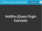 Super Tiny Notification Plugin With jQuery - Notifino