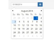 Super Tiny jQuery & HTML5 Date Picker Plugin - DatePicker