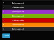 Exporting HTML Table Into CSV File - jQuery csvExport