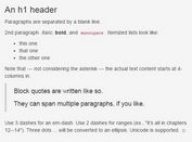 Textarea Based Markdown Editor with jQuery