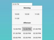 Unobtrusive Time Picker Dropdown Plugin - jQuery timeSelect.js