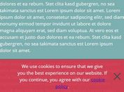 Tiny Customizable EU Cookie Law Notification Plugin With jQuery - cookiefy