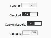 Tiny On / Off Switch Button Plugin For jQuery - easyswitch
