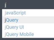 Tiny jQuery Auto- Complete / Suggest Plugin For Input Fields - LiteSuggest