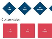 <b>Tiny jQuery-Compatible Countdown JavaScript Library - simplyCountdown.js</b>