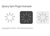 Tiny jQuery Plugin For Animated Loading Spinners - Spin