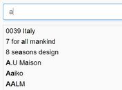 Tiny jQuery Plugin For Long List Filtering - Type To Filter