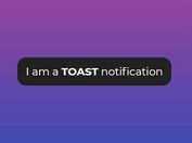 Tiny Toast Notification Library For jQuery - Toast.js