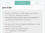 Minimal Touch-enabled Tabs Plugin For jQuery - swichTab