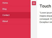 Touch Swipeable Sidebar Menu with jQuery and CSS3