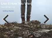 Touchable Fullscreen Content Slider Plugin For jQuery - Distractful