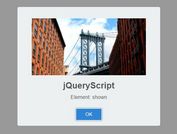 Trigger Events Based On Visibility - jQuery hideShow.js