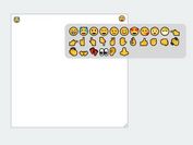 Basic Unicode Emoji Picker With No Images - jQuery emojiFace.js