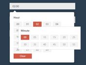 User-friendly 24-Hour Time Picker Plugin For jQuery - hunterTimePicker
