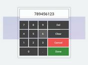 Customizable Visual Numerical Keyboard Plugin - Easy Numpad