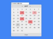 Small Week Picker With jQuery And Moment.js - week-picker