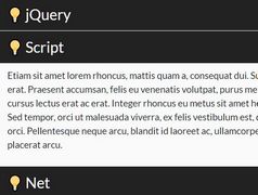 User-friendly Accordion Engine With jQuery - Accrdion.js