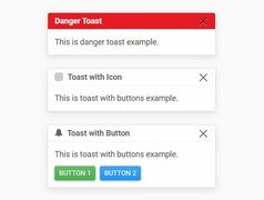 Advanced Bootstrap Toast Component In JavaScript