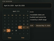 Fast, Customizable Date Picker in Vanilla JS & jQuery - Air Datepicker