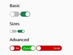 Animated iOS Style Switch With jQuery And Checkbox - netlivaSwitch