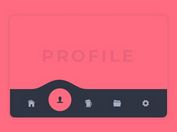 Animated Mobile Tab Bar Navigation With jQuery And CSS/CSS3