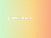 Animating CSS Gradients With jQuery - gradientFade