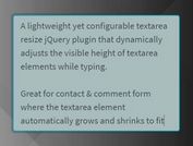 Auto Resize Textarea When Typing - auto-resize.js