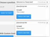 Easily Create Bootstrap Toasts With Toasty Plugin