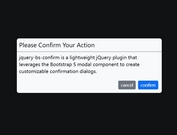 Create Custom Confirmation Popups With Bootstrap 5 - jquery-bs-confirm