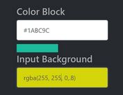 Dynamically Change Background Color Based On User Input - colorField.js