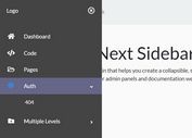 Collapsible Sticky Sidebar Navigation In jQuery - Next Sidebar