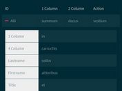 Collasible Responsive Table Solution - JSmartable