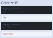 Auto Colorize Elements Based On Their Values - jQuery ColorizeJS
