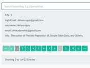 Searchable Content Paginator For jQuery - FlexiblePaginationJS