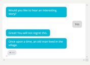 Chatbot-like Conversational UI With jQuery - Flow Chat