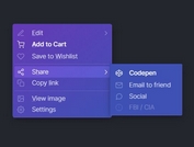Cool Multi-level Context Menu With jQuery And CSS3