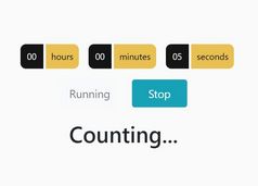 Count Up Timer (Stopwatch) Using jQuery And Local Storage