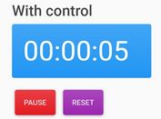 Minimal Countdown Timer With Optional Controls