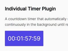 Countdown Timer That Starts On The First Visit - Timer.js