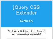 jQuery Plugin For Convenient CSS Manipulation - CSS Extender