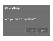 Tiny & Customizable Confirmation Dialog Plugin - jQuery confirm.js