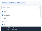 Modern Custom Select Plugin Styled with Tailwind CSS - jQuery IO Select